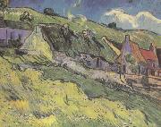 Vincent Van Gogh, Thatched Cottages (nn04)